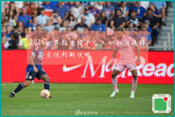 2026世界杯竞猜平台入口如何选择与安全性判断攻略